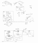 Controls Fuel Supply Governor Spring Diagram and Parts List for 217302-0122-H1  Briggs and Stratton Engine